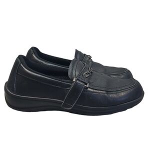 Orthofeet Womens Leather Slip On  Comfort Loafer shoes sz 8B